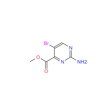 2-氨基-5-溴嘧啶-4-羧酸甲酯,Methyl 2-amino-5-bromopyrimidine-4-carboxylate