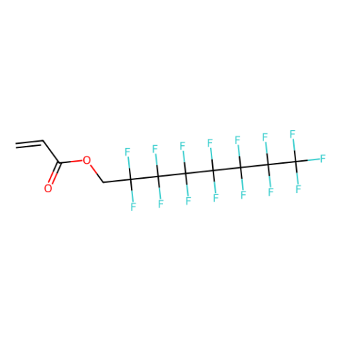 1H,1H-全氟正辛基丙烯酸酯(含穩(wěn)定劑MEHQ),1H,1H-Pentadecafluoro-n-octyl Acrylate (stabilized with MEHQ)