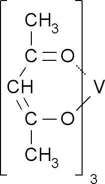 乙酰丙酮钒,Vanadium(III) acetylacetonate