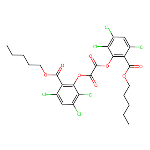 双(2,4,5-三氯水杨酸正戊酯)草酸酯,Bis(2-carbopentyloxy-3,5,6-trichlorophenyl) oxalate