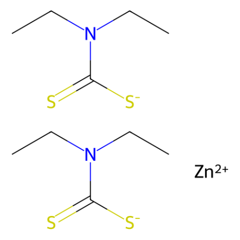 二乙基二硫代氨基甲酸锌,Zinc diethyldithiocarbamate