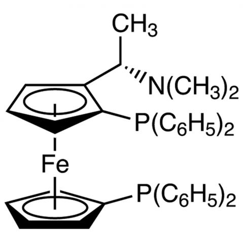 (S)-N,N-二甲基-1-[(R)-1',2-雙(二苯基膦基)二茂鐵基]乙胺,(+)-(S)-N,N-Dimethyl-1-[(R)-1′,2-bis(diphenylphosphino)ferro