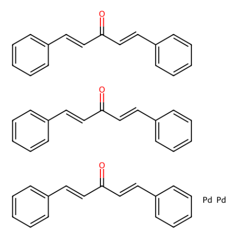 三(二亚苄- base丙酮)二钯(0),Tris(dibenzylideneacetone)dipalladium(0)