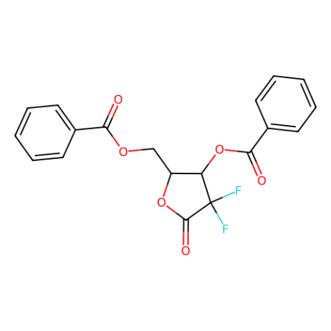 2-脱氧-2,2-二氟-D-赤-戊糖酸γ-内酯3,5-二苯甲酸酯,2-Deoxy-2,2-difluoro-D-erythro-pentonic Acid γ-Lactone 3,5-Dibenzoate