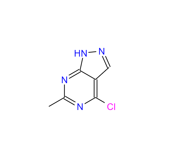 4-氯-6-甲基-1H-吡唑并[3,4-D]嘧啶,4-Chloro-6-methyl-1H-pyrazolo[3,4-d]pyrimidine