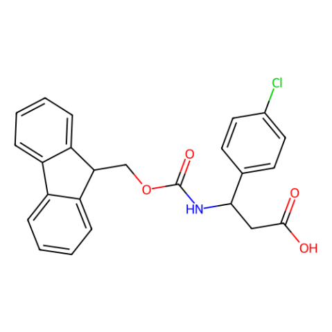 (S)-3-(4-氯苯基)-3-(Fmoc-氨基)丙酸,(S)-3-(4-Chlorophenyl)-3-(Fmoc-amino)propionic acid