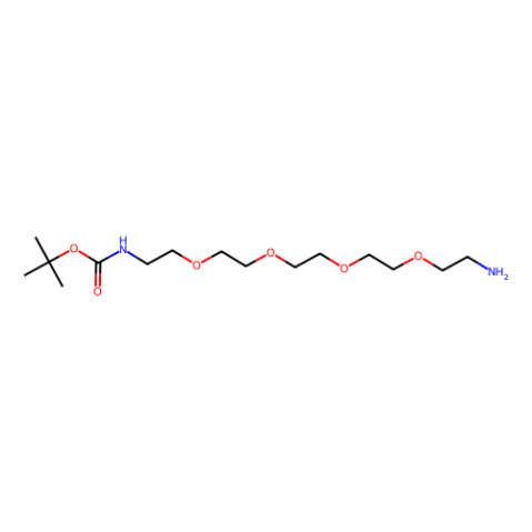 16-氨基-5,8,11,14-四氧杂-2-氮杂十六烷酸 1,1-二甲基乙酯,5,8,11,14-Tetraoxa-2-azahexadecanoic acid,16-amino-,1,1-dimethyl ester