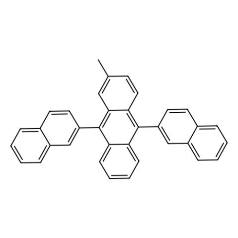 2-甲基-9,10-二(2-萘基)蒽,2-Methyl-9,10-di(2-naphthyl)anthracene