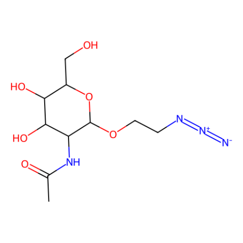 2-叠氮乙基-2-乙酰氨基-2-脱氧-β-D-吡喃葡萄糖苷,2-Azidoethyl 2-Acetamido-2-deoxy-β-D-glucopyranoside