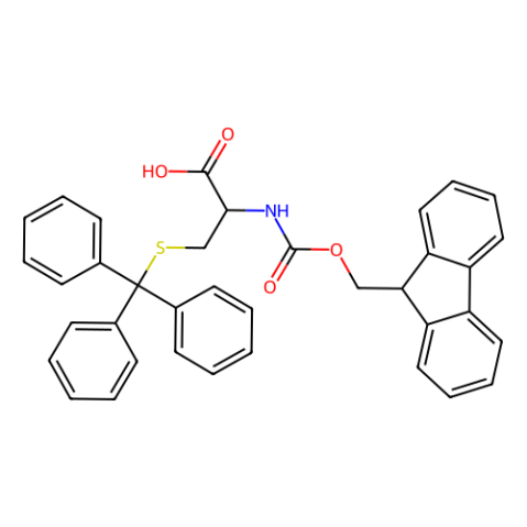 N-Fmoc-S-三苯甲基-D-半胱氨酸,Fmoc-D-Cys(Trt)-OH