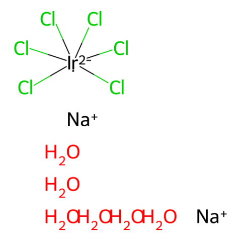 氯铱酸钠六水合物,Sodium hexachloroiridate hexahydrate