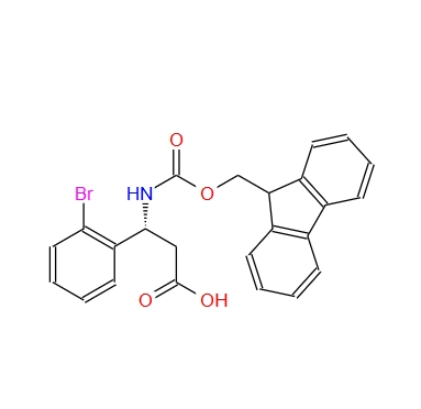 Fmoc-(R)-3-氨基-3-(2-溴苯基)-丙酸,Fmoc-(R)-3-Amino-3-(2-bromophenyl)-propionic acid