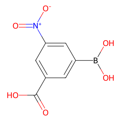 3-羧基-5-硝基苯硼酸 (含不同量的酸酐),3-Carboxy-5-nitrophenylboronic Acid (contains varying amounts of Anhydride)