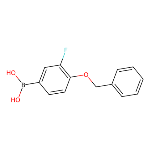 4-苄氧基-3-氟苯硼酸 (含不同量的酸酐),4-Benzyloxy-3-fluorobenzeneboronic Acid (contains varying amounts of Anhydride)
