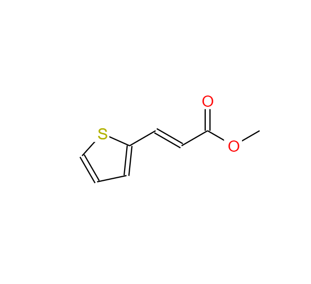 3-(噻吩-2基)丙烯酸甲酯,METHYL 3-(THIEN-2-YL)ACRYLATE