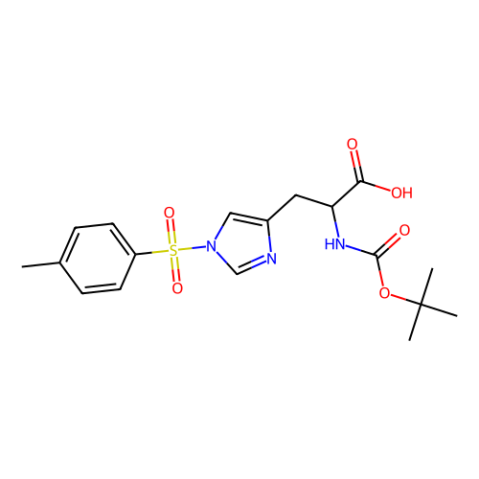 N-叔丁氧羰基-N(咪唑)-(4-甲基苯磺酰基)-L-组氨酸,Boc-L-His(Tos)-OH