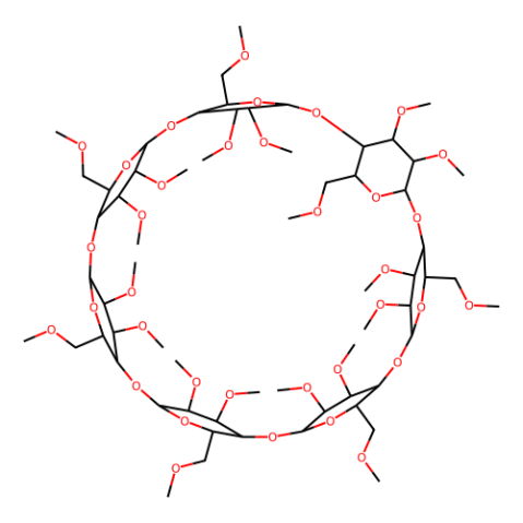 七(2,3,6-三-O-甲基)-β-环糊精,Heptakis(2,3,6-tri-O-methyl)-β-cyclodextrin