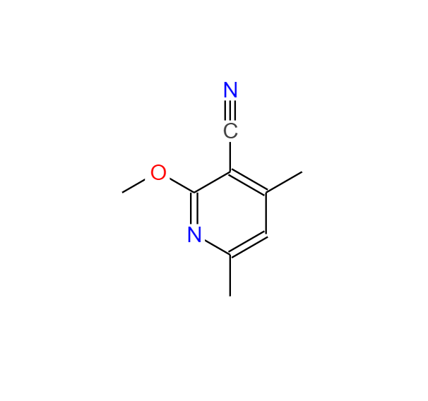 2-甲氧基-4,6-二甲基烟腈,2-METHOXY-4,6-DIMETHYLNICOTINONITRILE