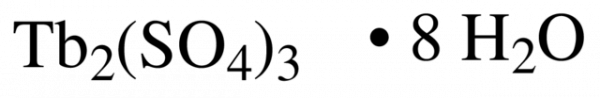 硫酸铽(III) 八水合物,Terbium(III) sulfate octahydrate