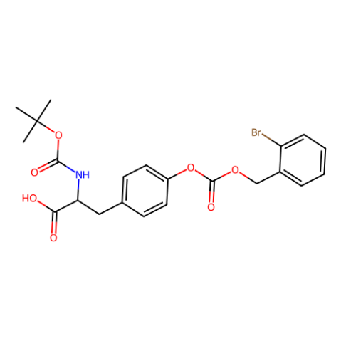 N-叔丁氧羰基-O-(2-溴苄氧羰基)-L-酪氨酸,Boc-L-Tyr(2-Br-Z)-OH