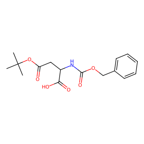 N-苄氧羰基-L-天门冬氨酸 4-叔丁酯,Z-Asp(OtBu)-OH