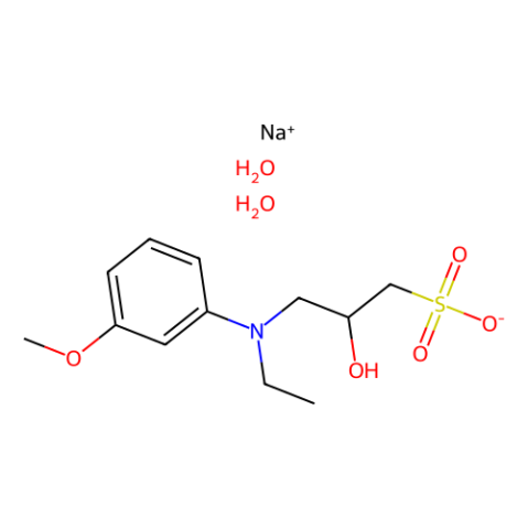 N-乙基-N-(2-羟基-3-磺丙基)-3-甲氧基苯胺钠盐二水合物,N-Ethyl-N-(2-hydroxy-3-sulfopropyl)-3-methoxyaniline,sodium salt,dihydrate