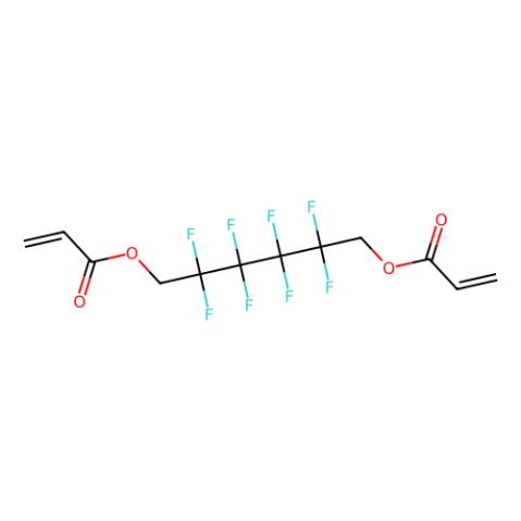 1,6-二(丙烯酰氧基)-2,2,3,3,4,4,5,5-八氟己烷 (含稳定剂MEHQ),1,6-Bis(acryloyloxy)-2,2,3,3,4,4,5,5-octafluorohexane (stabilized with MEHQ)