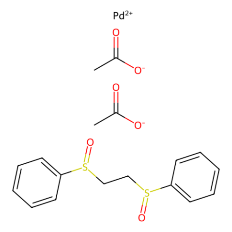 1,2-双(苯亚磺酰)乙烷钯(II)二乙酸盐,1,2-Bis(phenylsulfinyl)ethane Palladium(II) Diacetate