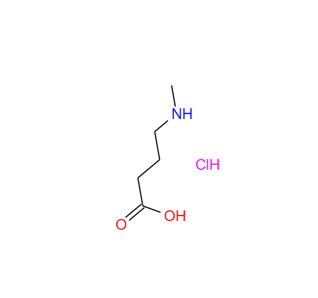 4-（甲胺）丁酸氢酯,4-(METHYLAMINO)BUTYRIC ACID HYDROCHLORIDE