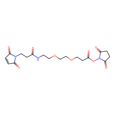 马来酰亚胺-PEG 2 -琥珀酰亚胺酯,Maleimide-PEG?-succinimidyl ester