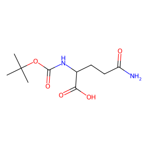 Boc-D-谷氨酰胺,Boc-D-Gln-OH