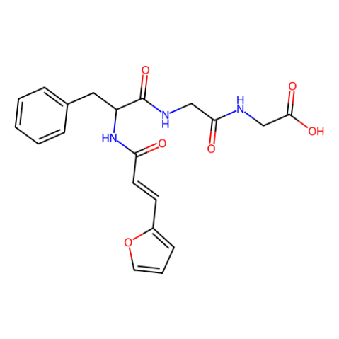 N-[3-(2-呋喃基)丙烯酰]-L-苯丙氨酰-甘氨酰-甘氨酸,N-[3-(2-Furyl)acryloyl]-L-phenylalanyl-glycyl-glycine