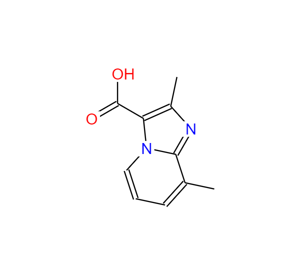 2,8-二甲基咪唑〔1,2-A〕吡啶-3-羧酸,2,8-DIMETHYLIMIDAZO[1,2-A]PYRIDINE-3-CARBOXYLIC ACID