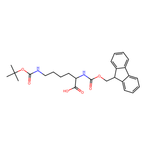 Nε-芴甲氧羰基-Nα-叔丁氧羰基-L-赖氨酸,Fmoc-Lys(Boc)-OH