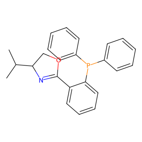 (R)-(+)-2-[2-(二苯基膦)苯基]-4-异丙基二噁唑,(R)-(+)-2-[2-(Diphenylphosphino)phenyl]-4-isopropyl-2-oxazol