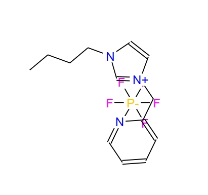 1-丁基-3-（2-吡啶基甲基）-1H-咪唑六氟磷酸盐,1-Butyl-3-(2-pyridinylmethyl)-1H-imidazolium hexafluorophosphate