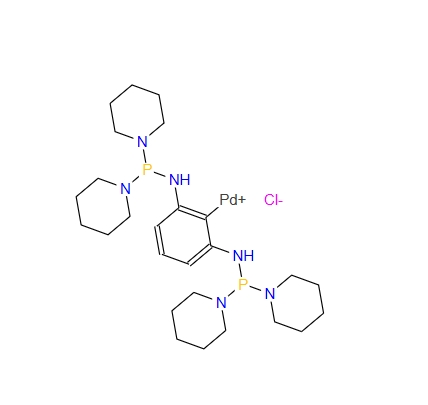 [2,6-雙[(二-1-哌啶基膦)氨基]苯基]氯化鈀(II),[2,6-Bis[(di-1-piperidinylphosphino)aMino]phenyl]palladiuM(II) chloride