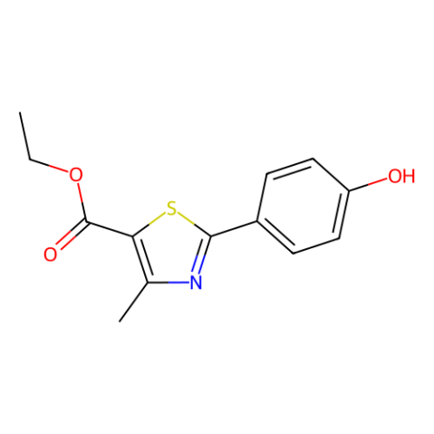 2-(4-羟基苯基)-4-甲基噻唑-5-羧酸乙酯,Ethyl 2-(4-hydroxyphenyl)-4-methylthiazole-5-carboxylate
