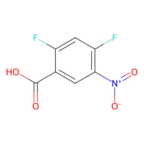 2,4-二氟-5-硝基苯甲酸,2,4-Difluoro-5-nitrobenzoic acid