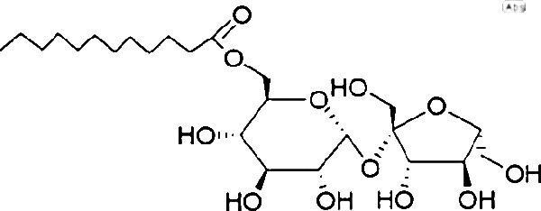 蔗糖十二烷酸酯,Sucrose monolaurate