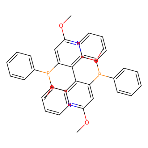 (S)-(-)-2,2′,6,6′-四甲氧基-4,4′-双(二苯基膦)-3,3′-联吡啶,(S)-(-)-2,2′,6,6′-Tetramethoxy-4,4′-bis(diphenylphosphino)-3,3′-bipyridine