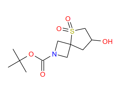 7-羥基-5-硫雜-2-氮雜螺[3.4] 辛烷-2-羧酸-5,5-二氧化物1,1-二甲基乙酯,7-Hydroxy-5-thia-2-azaspiro[3.4]octane-2-carboxylic acid-5,5-dioxide 1,1-dimethylethyl ester