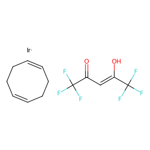1,5-环辛二烯(六氟乙酰丙酮)(I)铱,(1,5-Cyclooctadiene)(hexafluoroacetylacetonato)iridium(I)
