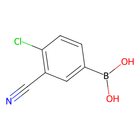 4-氯-3-氰基苯硼酸(含有数量不等的酸酐),4-Chloro-3-cyanobenzeneboronic acid(contains varying amounts of Anhydride)