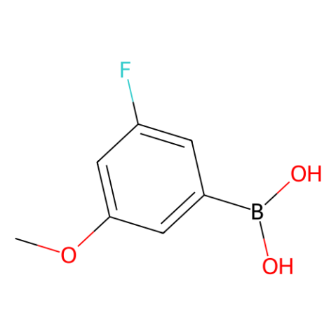 3-氟-5-甲氧基苯硼酸 (含有数量不等的酸酐),3-Fluoro-5-methoxyphenylboronic Acid (contains varying amounts of Anhydride)