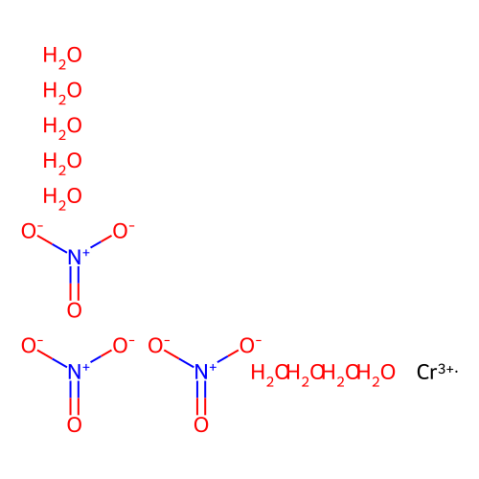 硝酸铬(III) 九水合物,Chromium(III) nitrate nonahydrate
