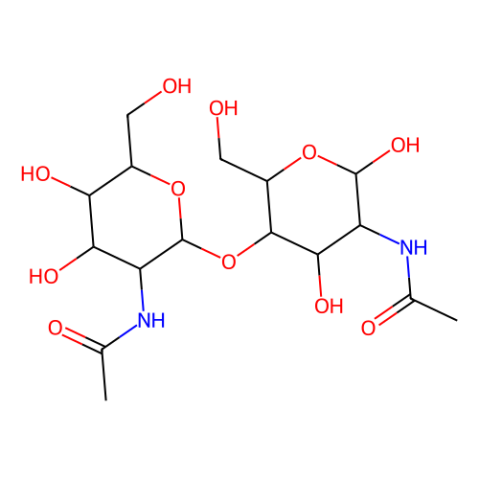 N,N'-二乙酰基壳二糖α/β混合物,N,N'-Diacetyl chitobiose