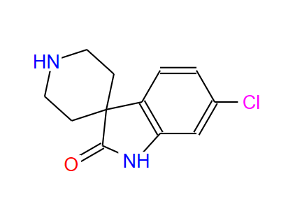 6-氯螺[二氢吲哚-3,4'-哌啶]-2-酮,6-Chloro-1,2-dihydrospiro[indole-3,4'-piperidine]-2-one