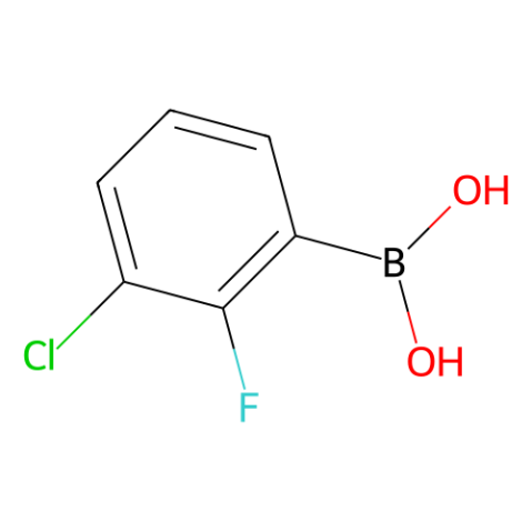 3-氯-2-氟苯硼酸(含有不定量酸酐),3-Chloro-2-fluorobenzeneboronic Acid (contains varying amounts of Anhydride)