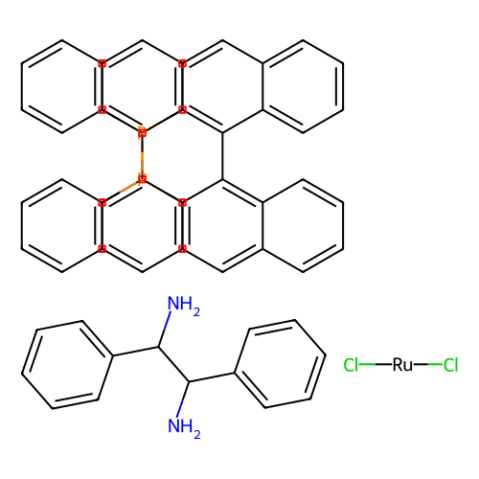 二氯[(R)-(+)-2,2'-二(二苯基膦基)-1,1'-联萘基][(1R,2R)-(+)-1,2-二苯基乙二胺]钌(II),RuCl2[(R)-binap][(R,R)-dpen]